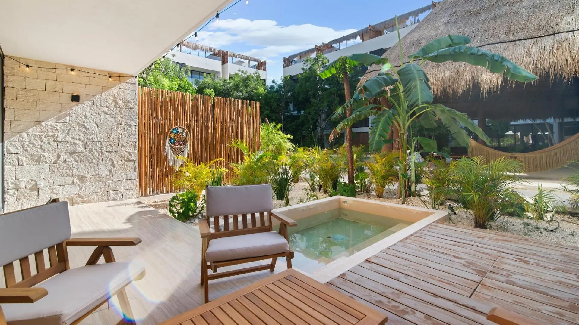 Tropical Getaway In Tulum With Private Pool Appartement